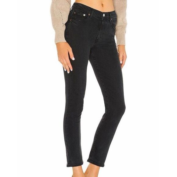 Agolde Toni Mid Rise Straight in Montage - Picture 2 of 7